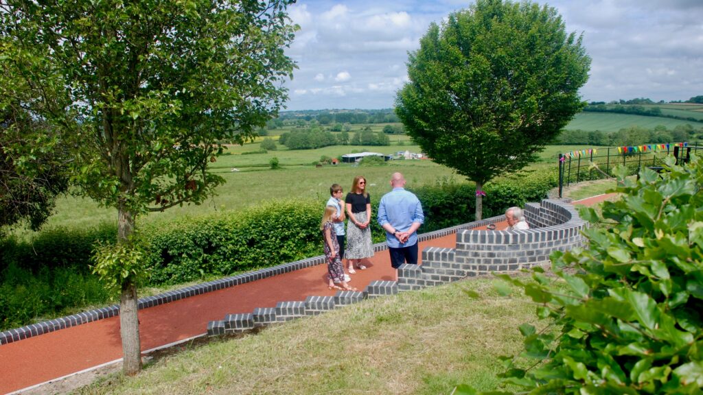 Resin bound pathway installation at South Petherton Hospital