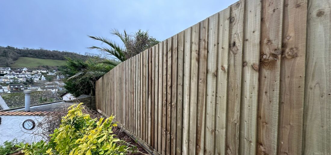 New fencing side view