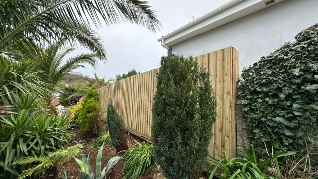 timber fencing boundary